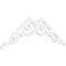 Ekena Millwork Pitch Rotherham Architectural Grade PVC Gable Pediment, 72"W x 27"H x 1"P (9/12) GPP072X027X100ROT - alternate 1